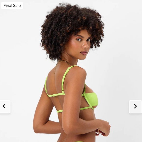 Frankie’s Enzo Plisse Ribbed Bikini - Picture 13 of 16